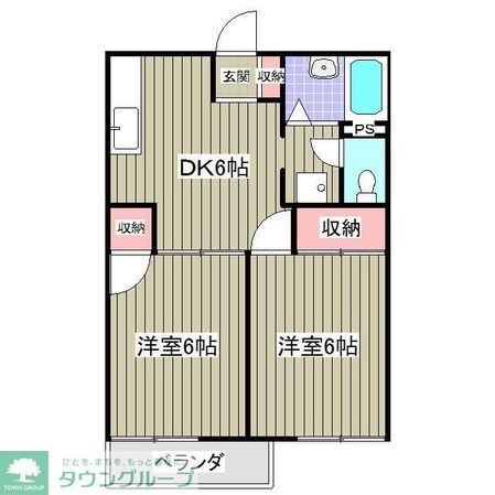 ファミールクロスの物件間取画像